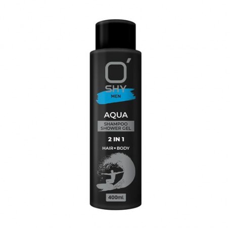 Мужской шампунь-гель для душа O'shy 2 in 1 Men Aqua Shampoo Shower Gel, 400 мл