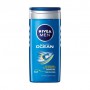 Гель для душа NIVEA MEN Arctic Ocean 3 в 1 для тела, лица и волос, 250 мл