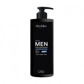 Мужской гель для душа 3 в 1 Dushka Men Fresh Shower Gel, 1 л