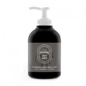 Мужской очищающий гель для лица и рук L'Amande Black Papper Face & Handliquid Cleanser Черный перец, 250 мл