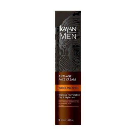 Мужской антивозрастной крем для лица Kayan Professional Men Anti-Age Face Cream, 50 мл