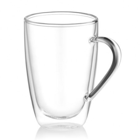 Набор чашек с двойными стенками Ardesto с ручками, 2*330 мл (AR2633BH)