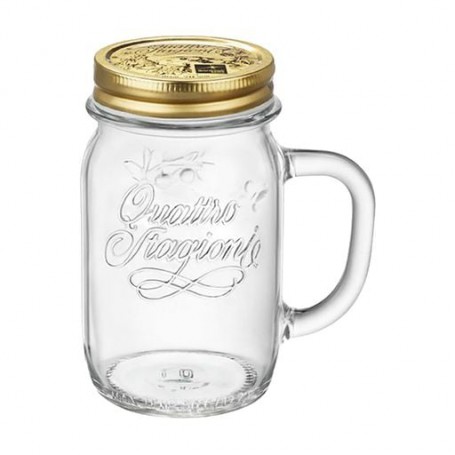 Кружка Bormioli Rocco Quattro Stagioni с крышкой, 475 мл (357768MQ2321991)