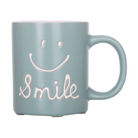 Чашка Limited Edition Smile зеленая, 330 мл (JH6634-3)
