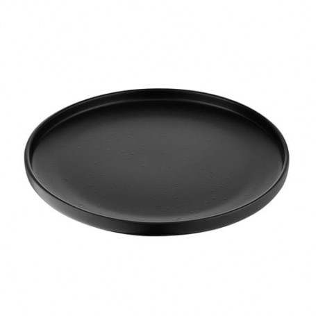 Тарелка обеденная Ardesto Trento керамика, черная, 26.5 см (AR2926TB)