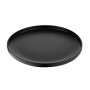Тарелка обеденная Ardesto Trento керамика, черная, 26.5 см (AR2926TB)