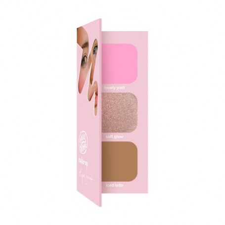 Палетка для контурирования лица Face Boom Make-Up, Blonde, 21 г