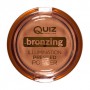 Пудра-бронзер для лица Quiz Cosmetics Bronzing Illumination Pressed Powder 01 Honey Bronze, 12 г