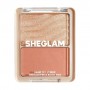 Палетка румян и хайлайтер 2 в 1 Sheglam 101 Hybrid Highlighter & Blush Duo, Seville, 9.2 г