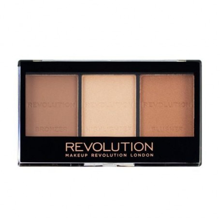 Палетка для контуринга лица Makeup Revolution Ultra Sculpt & Contour Kit, Light Medium C04, 11 г