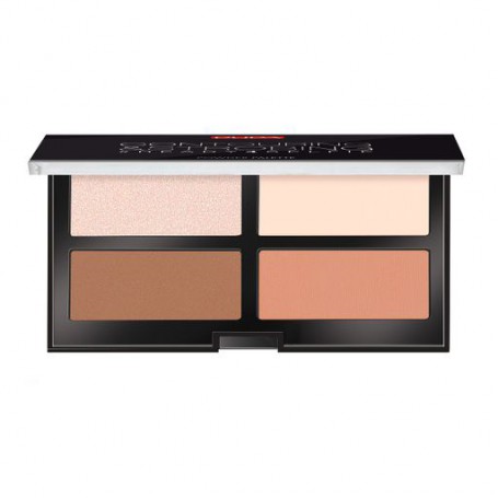 Палетка для контуринга лица Pupa Ready4selfie Contouring & Strobing Powder Palette 001 Light Skin, 17.5 г