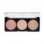 Палетка для контуринга лица Hean Glow Nude Palette Dayglow, 9 г