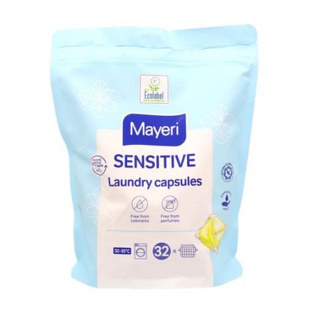 Капсулы для стирки Mayeri Sensitive, 32 шт