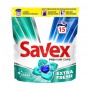 Капсулы для стирки Savex Super Caps Extra Fresh, 15 стирок, 15 шт