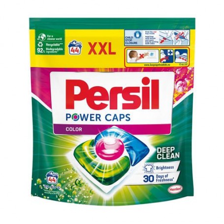 Капсулы для стирки Persil Power Caps Color Deep Clean, 44 стирок, 44 шт