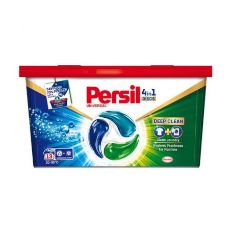 Диски для стирки Persil Universal 4 in 1 Discs Deep Clean, 13 стирок, 13 шт