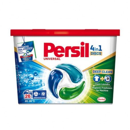Диски для стирки Persil Universal 4 in 1 Discs Deep Clean, 26 стирок, 26 шт