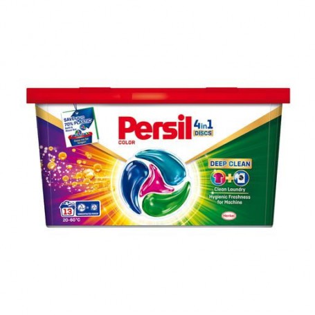 Диски для стирки Persil Color 4 in 1 Discs Deep Clean, 13 стирок, 13 шт