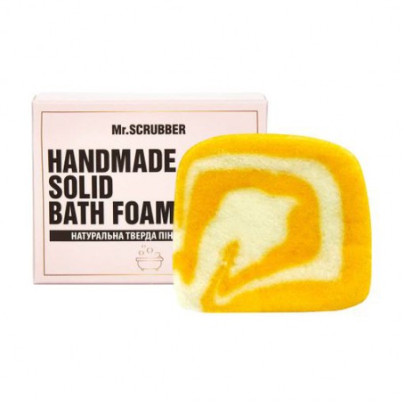 Твердая пена для ванны Mr.Scrubber Мандарин в подарочной коробке, 100 г