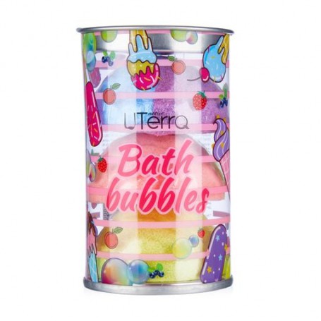 Подарочный набор UTerra native Bath Bubbles (твердая пена для ванны, 3*75 г)