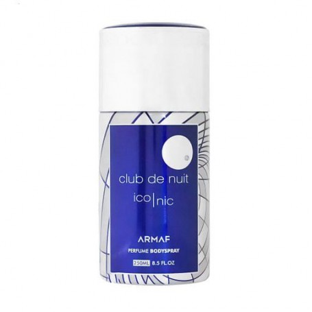 Парфюмированный дезодорант-спрей Armaf Club de Nuit Blue Iconic мужской, 250 мл