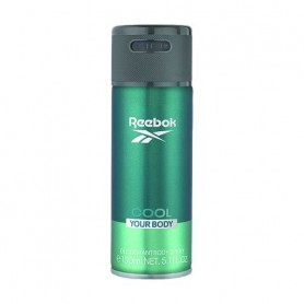Парфюмированный дезодорант Reebok Cool Your Body Deodorant Body Spray мужской, 150 мл