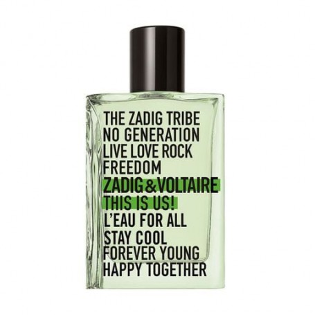 Zadig & Voltaire This is Us! L'Eau For All Туалетная вода унисекс, 50 мл
