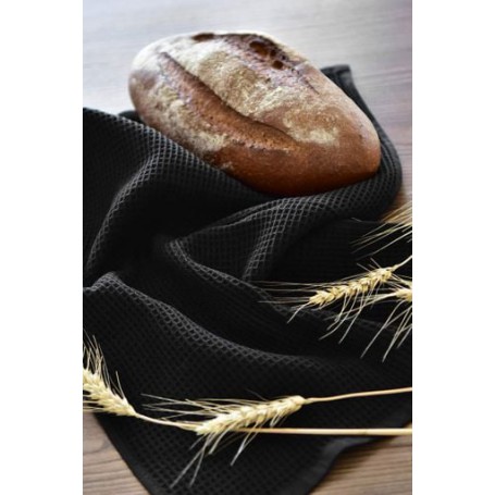 Вафельное полотенце Ideal Textile 40х60 см 240 г/м2 (56860817) Черный (903544)