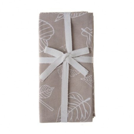 Набор кухонных полотенец Soho Leaves, 40*40 см, 4 шт (6980449)