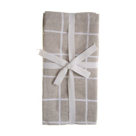 Набор кухонных полотенец Soho Natura, 40*40 см, 4 шт (6980451)