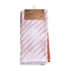 Набор кухонных полотенец Ardesto SuperSoft махровые, терракота, 40*60 см, 2 шт (ART4060NT)