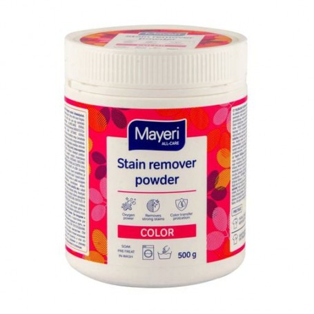 Пятновыводитель для цветных вещей Mayeri Stain Remover Powder Color, 500 г