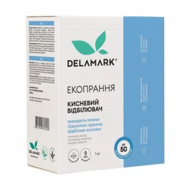 Кислородный отбеливатель порошкообразный Delamark до 50 стирок, 1 кг