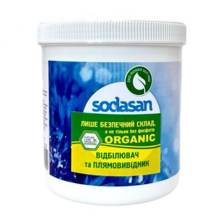 Кислородный отбеливатель порошкообразный Sodasan, 500 г