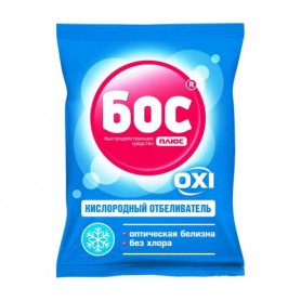 Кислородный отбеливатель порошкообразный БОС Плюс OXI для белых тканей, 1 кг