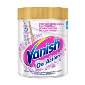 Пятновыводитель и отбеливатель порошкообразный Vanish Oxi Action Кристальная белизна, 470 г