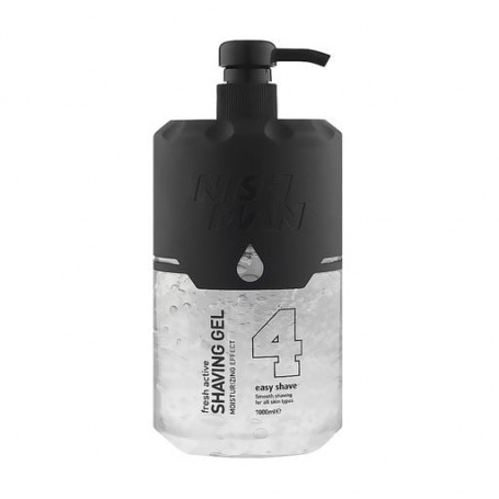 Мужской гель для бритья Nishman No.4 Fresh Active Easy Shave Shaving Gel, 1 л