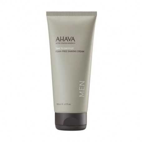 Мужской мягкий крем для бритья Ahava Men Time To Energize Foam Free Shaving Cream, 200 мл