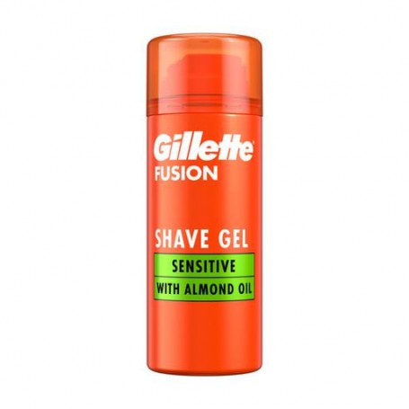 Гель для бритья Gillette Fusion для чувствительной кожи, 75 мл
