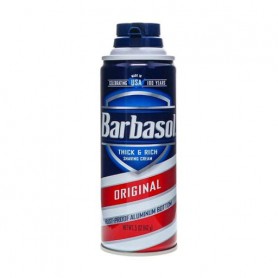 Мужская пена для бритья Barbasol Thick & Rich Shaving Cream Original, 142 г