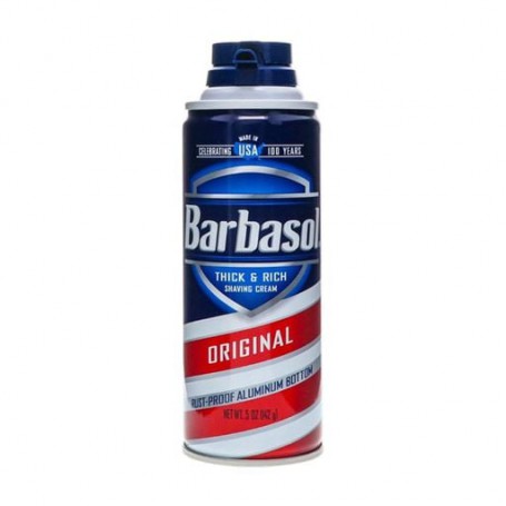Мужская пена для бритья Barbasol Thick & Rich Shaving Cream Original, 142 г