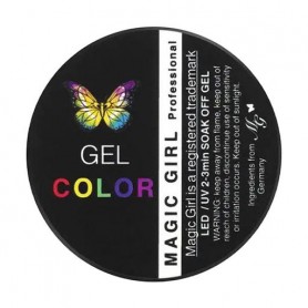 Гель для укрепления и дизайна ногтей Magic Girl Color Gel Желтый, 12 мл