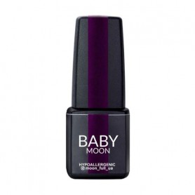 Гель-лак для ногтей Baby Moon Full Baby Burgundy Gel Polish 011 Темно-сливовый, 6 мл