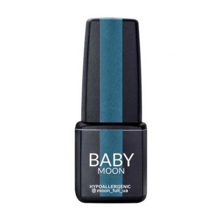 Гель-лак для ногтей Baby Moon Full Baby Cold Ocean Gel Polish 014 Голубовато-серый, 6 мл