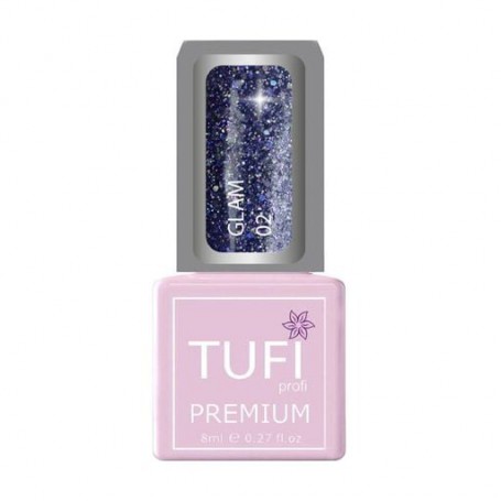 Гель-лак для ногтей Tufi Profi Premium Glam 02 Галактика, 8 мл