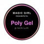 Полигель для наращивания ногтей Magic Girl PolyGel White Белый, 15 мл