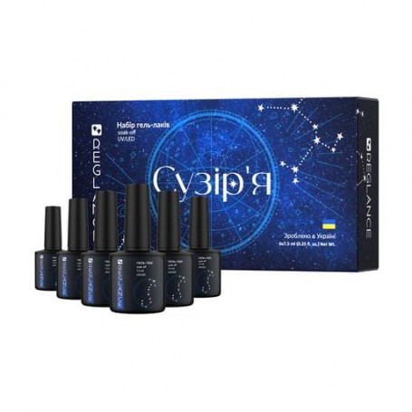 Набор гель-лаков для ногтей Reglance Созвездие, 6*7.5 мл