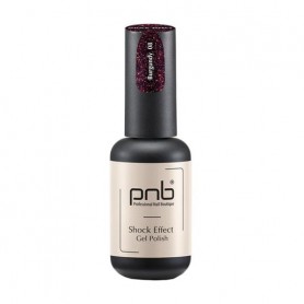 Гель-лак для ногтей PNB Shock Effect Gel Polish 08 Burgundy, 8 мл