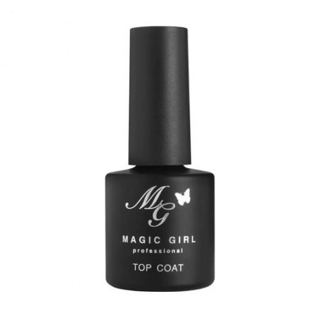 Топ для гель-лака Magic Girl Diamond Rubber без липкого слоя, с УФ-фильтром, 8 мл