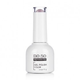 Гель-лак для ногтей Be.Se Professional Gel Polish Color Nude 03 Эмаль, светло-лиловый, 10 г